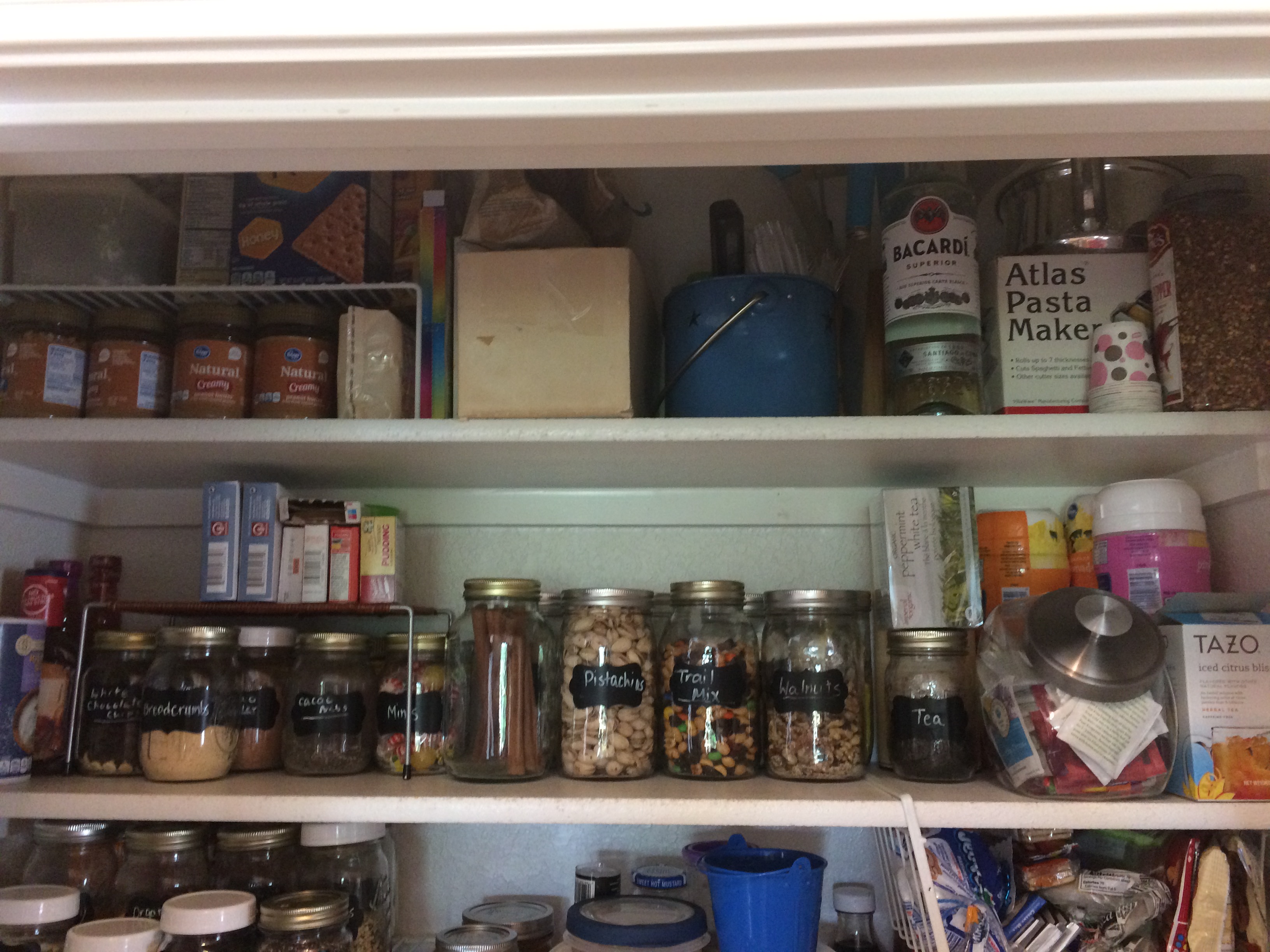 Real-Life Pantry Organization